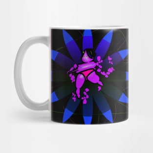 Woman and Flower Mug